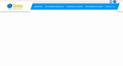 Desktop Screenshot of ordex.org